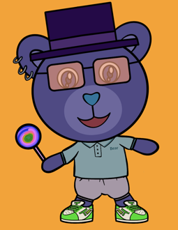 Best Polygon NFT Collection on Opensea - Jolly Teddy Party #441