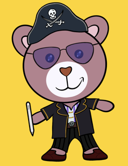 Best Polygon NFT Collection on Opensea - Jolly Teddy Party #4420