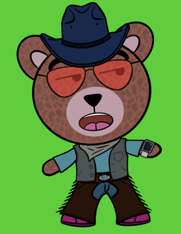 Best Polygon NFT Collection on Opensea - Jolly Teddy Party #4421