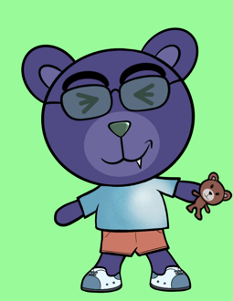 Best Polygon NFT Collection on Opensea - Jolly Teddy Party #4432