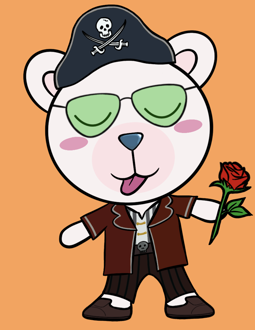 Best Polygon NFT Collection on Opensea - Jolly Teddy Party #4449