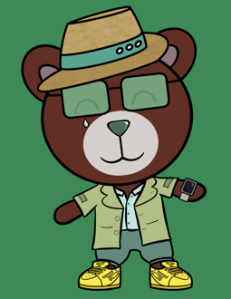 Best Polygon NFT Collection on Opensea - Jolly Teddy Party #446