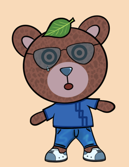Best Polygon NFT Collection on Opensea - Jolly Teddy Party #449