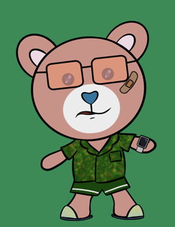 Best Polygon NFT Collection on Opensea - Jolly Teddy Party #4502