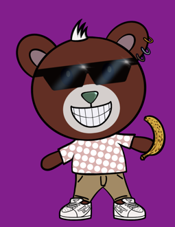 Best Polygon NFT Collection on Opensea - Jolly Teddy Party #4508