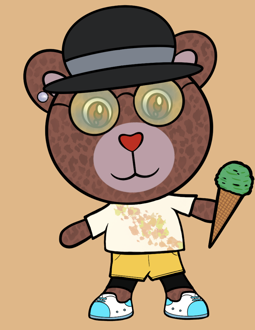 Best Polygon NFT Collection on Opensea - Jolly Teddy Party #4514