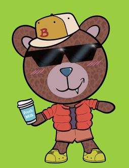 Best Polygon NFT Collection on Opensea - Jolly Teddy Party #4518