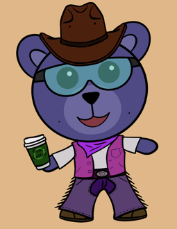 Best Polygon NFT Collection on Opensea - Jolly Teddy Party #4520