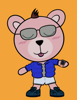 Best Polygon NFT Collection on Opensea - Jolly Teddy Party #4525