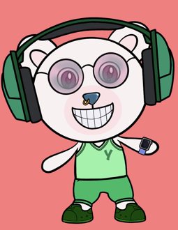 Best Polygon NFT Collection on Opensea - Jolly Teddy Party #4544