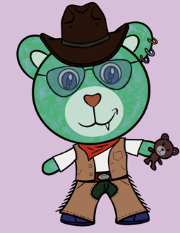 Best Polygon NFT Collection on Opensea - Jolly Teddy Party #4607