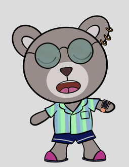 Best Polygon NFT Collection on Opensea - Jolly Teddy Party #4611