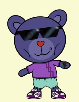 Best Polygon NFT Collection on Opensea - Jolly Teddy Party #4612