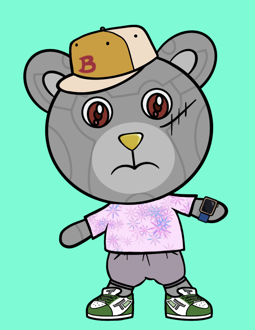 Best Polygon NFT Collection on Opensea - Jolly Teddy Party #4616