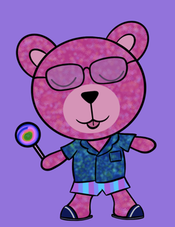 Best Polygon NFT Collection on Opensea - Jolly Teddy Party #4618