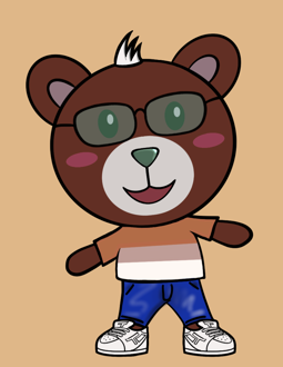 Best Polygon NFT Collection on Opensea - Jolly Teddy Party #463