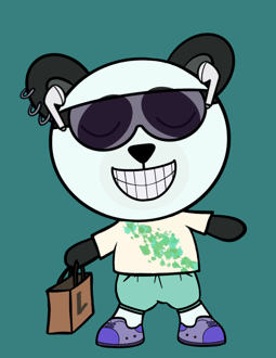 Best Polygon NFT Collection on Opensea - Jolly Teddy Party #4639