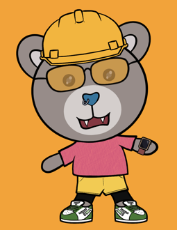 Best Polygon NFT Collection on Opensea - Jolly Teddy Party #4764