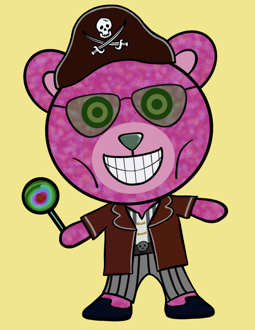 Best Polygon NFT Collection on Opensea - Jolly Teddy Party #4768