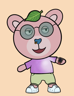 Best Polygon NFT Collection on Opensea - Jolly Teddy Party #477