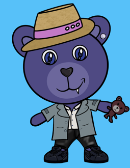 Best Polygon NFT Collection on Opensea - Jolly Teddy Party #4771