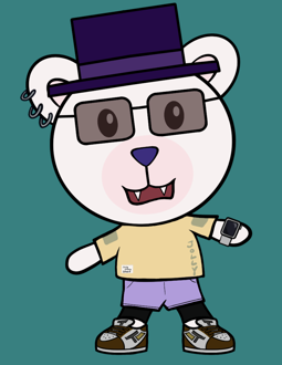 Best Polygon NFT Collection on Opensea - Jolly Teddy Party #4780
