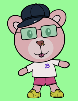 Best Polygon NFT Collection on Opensea - Jolly Teddy Party #4784