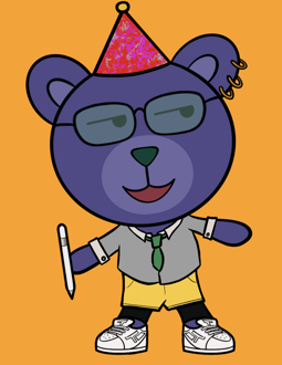 Best Polygon NFT Collection on Opensea - Jolly Teddy Party #485