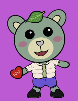 Best Polygon NFT Collection on Opensea - Jolly Teddy Party #4853