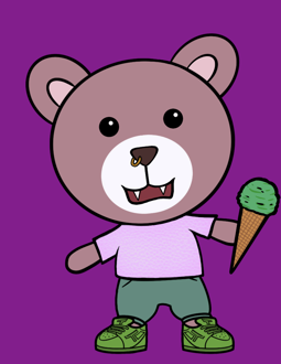 Best Polygon NFT Collection on Opensea - Jolly Teddy Party #4857