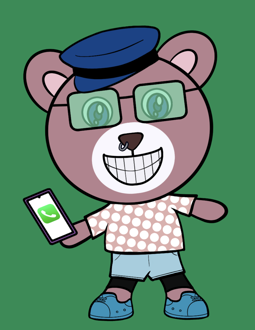 Best Polygon NFT Collection on Opensea - Jolly Teddy Party #4868