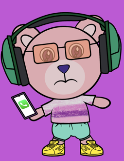 Best Polygon NFT Collection on Opensea - Jolly Teddy Party #4871
