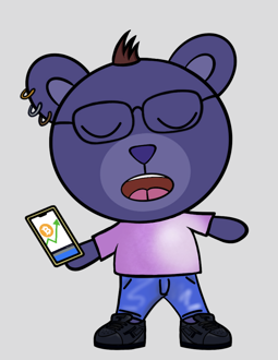 Best Polygon NFT Collection on Opensea - Jolly Teddy Party #4884