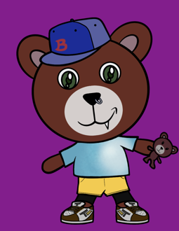 Best Polygon NFT Collection on Opensea - Jolly Teddy Party #4891