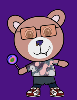Best Polygon NFT Collection on Opensea - Jolly Teddy Party #49