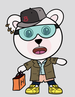 Best Polygon NFT Collection on Opensea - Jolly Teddy Party #4902