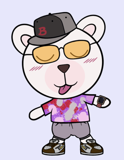 Best Polygon NFT Collection on Opensea - Jolly Teddy Party #4913