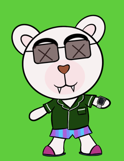 Best Polygon NFT Collection on Opensea - Jolly Teddy Party #4921