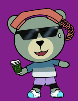 Best Polygon NFT Collection on Opensea - Jolly Teddy Party #4924