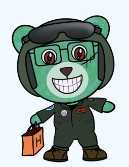 Best Polygon NFT Collection on Opensea - Jolly Teddy Party #4948