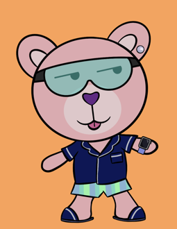 Best Polygon NFT Collection on Opensea - Jolly Teddy Party #4959