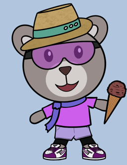 Best Polygon NFT Collection on Opensea - Jolly Teddy Party #496