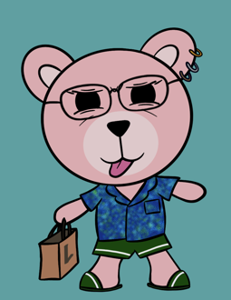 Best Polygon NFT Collection on Opensea - Jolly Teddy Party #4961