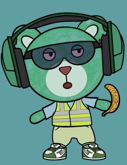 Best Polygon NFT Collection on Opensea - Jolly Teddy Party #4963