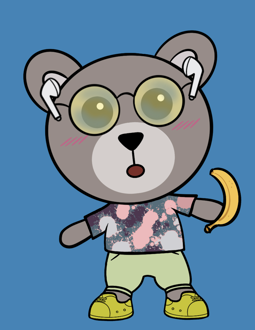 Best Polygon NFT Collection on Opensea - Jolly Teddy Party #4978