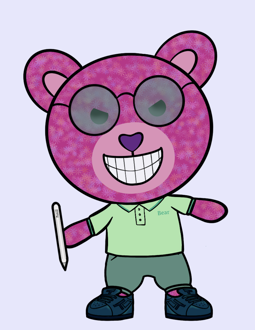 Best Polygon NFT Collection on Opensea - Jolly Teddy Party #4979