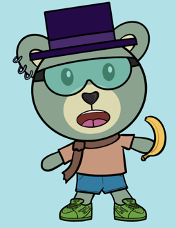Best Polygon NFT Collection on Opensea - Jolly Teddy Party #4982