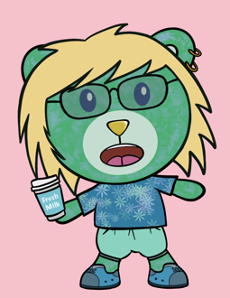 Best Polygon NFT Collection on Opensea - Jolly Teddy Party #4983