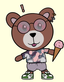 Best Polygon NFT Collection on Opensea - Jolly Teddy Party #4984