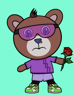 Best Polygon NFT Collection on Opensea - Jolly Teddy Party #4985